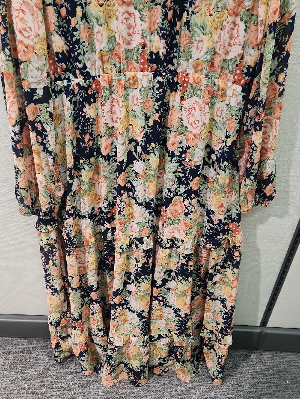 Baltic Born Bowman Deep V Maxi Dress Size 1X - Picture 8 of 16